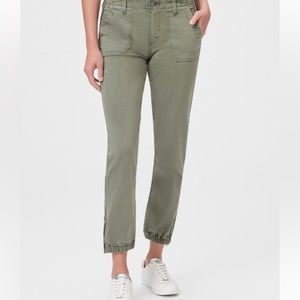 Paige Mayslie Jogger Size 30 Like New Vintage Ivy Green